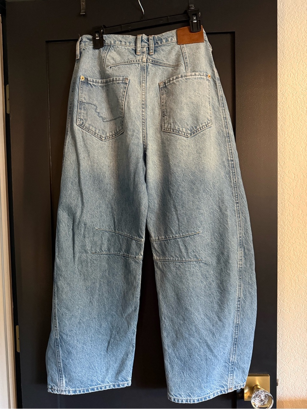 Free People We the Free Good Luck barrel jeans sz 27 - Picture 5 of 10